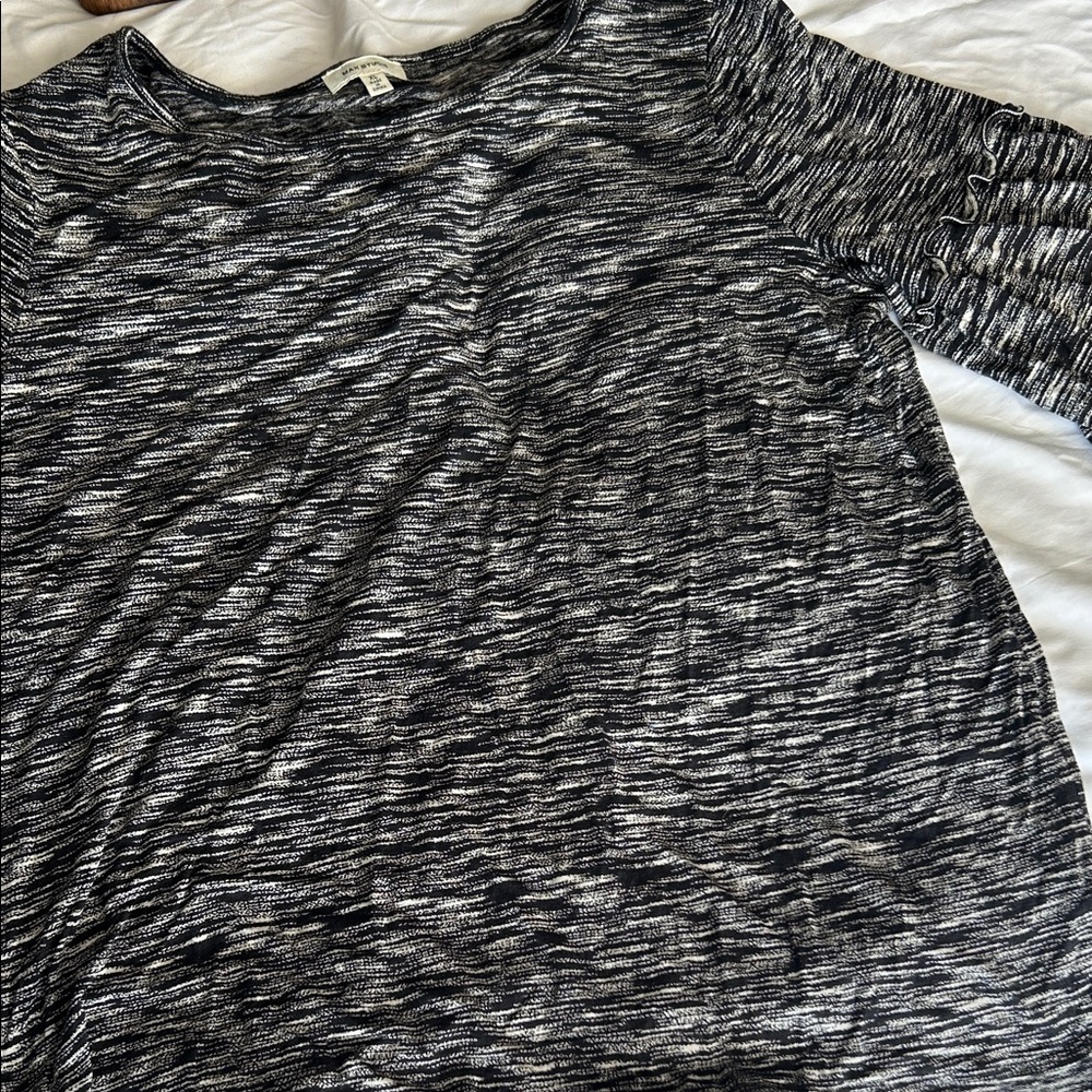 Max Studio Monochrome Knit Top